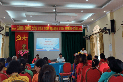 TRƯỜNG THPT PHÙ CỪ TỔ CHỨC THÀNH CÔNG HỘI NGHỊ CÁN BỘ, VIÊN CHỨC VÀ NGƯỜI LAO ĐỘNG NĂM HỌC 2023 - 2024