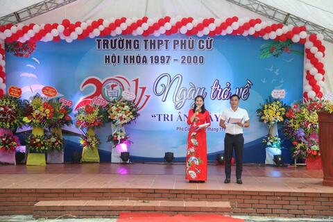 KỶ NIỆM 20 NĂM NGÀY TRỞ VỀ “TRI ÂN THẦY CÔ”, KHÓA 1997 - 2000 (TRƯỜNG THPT PHÙ CỪ)