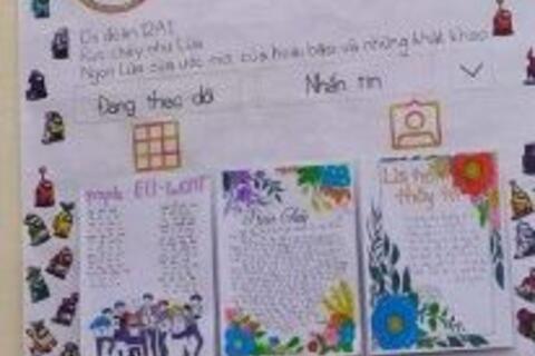 BẢN TIN HOẠT ĐỘNG CHÀO MỪNG NGÀY NHÀ GIÁO VIỆT NAM - 12A1