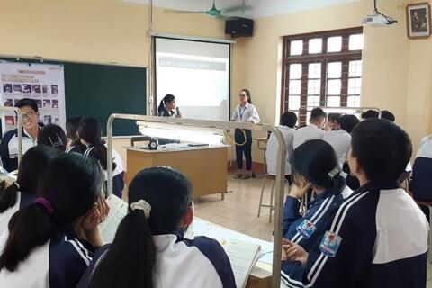 TRƯỜNG THPT PHÙ CỪ TỔ CHỨC HỘI HỌC, HỘI GIẢNG ĐỢT 26/3