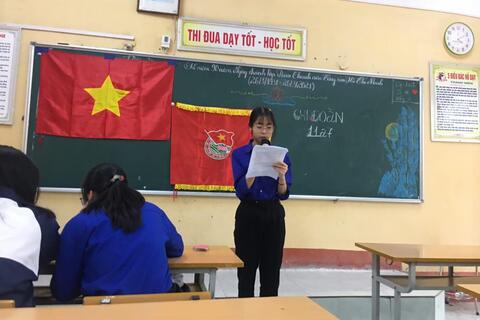 CHI ĐOÀN 11A7 – THPT PHÙ CỪ SÔI NỔI VỚI HOẠT ĐỘNG KỈ NIỆM90 NĂM NGÀY THÀNH LẬP ĐOÀN (26/3/1931-26/3/2021)