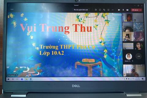 TRƯỜNG THPT PHÙ CỪ TỔ CHỨC VUI TẾT TRUNG THU NĂM 2021 TRỰC TUYẾN