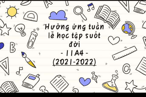 Tổng kết “Tuần lễ hưởng ứng học tập suốt đời 2021” tại Chi đoàn 11A4