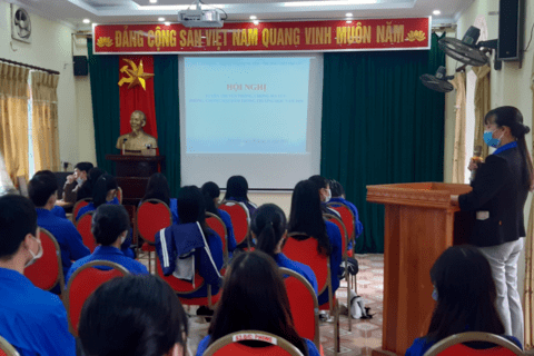 HỘI NGHỊ TUYÊN TRUYỀN VỀ CÔNG TÁC PHÒNG, CHỐNG MA TÚY; PHÒNG CHỐNG MẠI DÂM TRONG TRƯỜNG HỌC NĂM 2021 TẠI TRƯỜNG THPT PHÙ CỪ