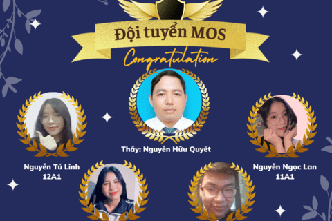 HÀNH TRÌNH CHINH PHỤC CHỨNG CHỈ MOS CỦA THẦY VÀ TRÒ TRƯỜNG THPT PHÙ CỪ NĂM 2021