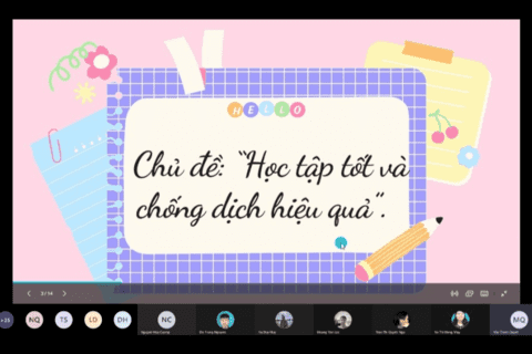 10 A3 THPT PHÙ CỪ VỚI CHỦ ĐỀ “LỚP HỌC AN TOÀN TRONG ĐẠI DỊCH”